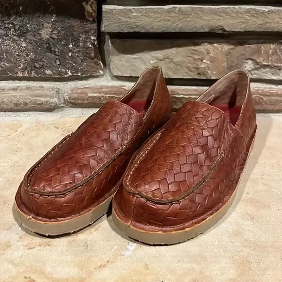Twisted X | Shoes | Twisted X Brown Woven Leather Driving  display picture 3